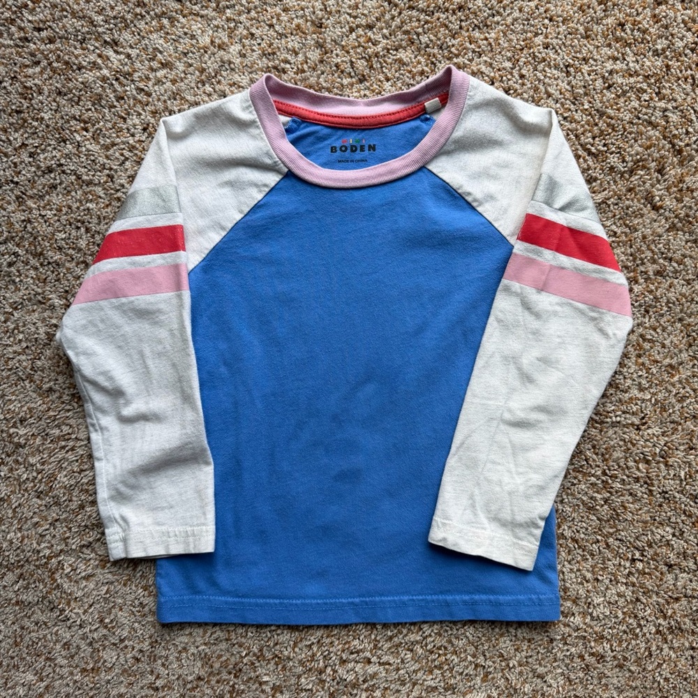 Mini Boden Kids' Long Sleeve Tee